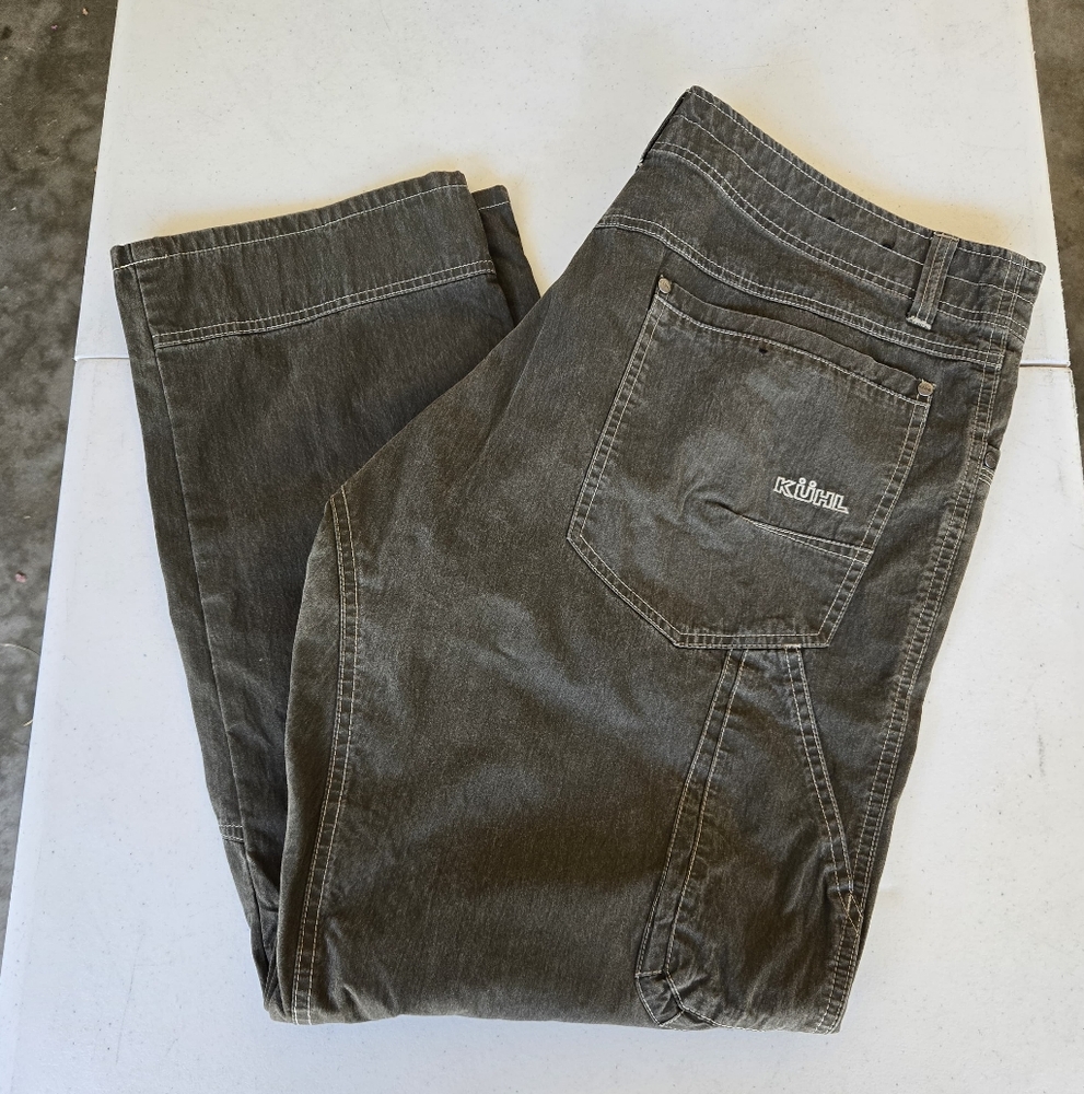 Kuhl Mens Deceptr Pants Size 38 Green Color